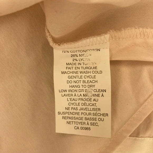 Holt Renfrew  Blouse | Two Tone Pink and white | Size M - Picture 4 of 4